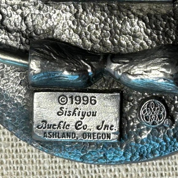 Vintage Belt Buckle 1996 Limited Edition Railroad Cassoday - Picture 7 of 8